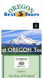 Mobile Screenshot of bestoregontours.com